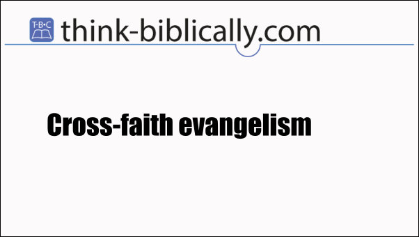 Cross faith evangelism large